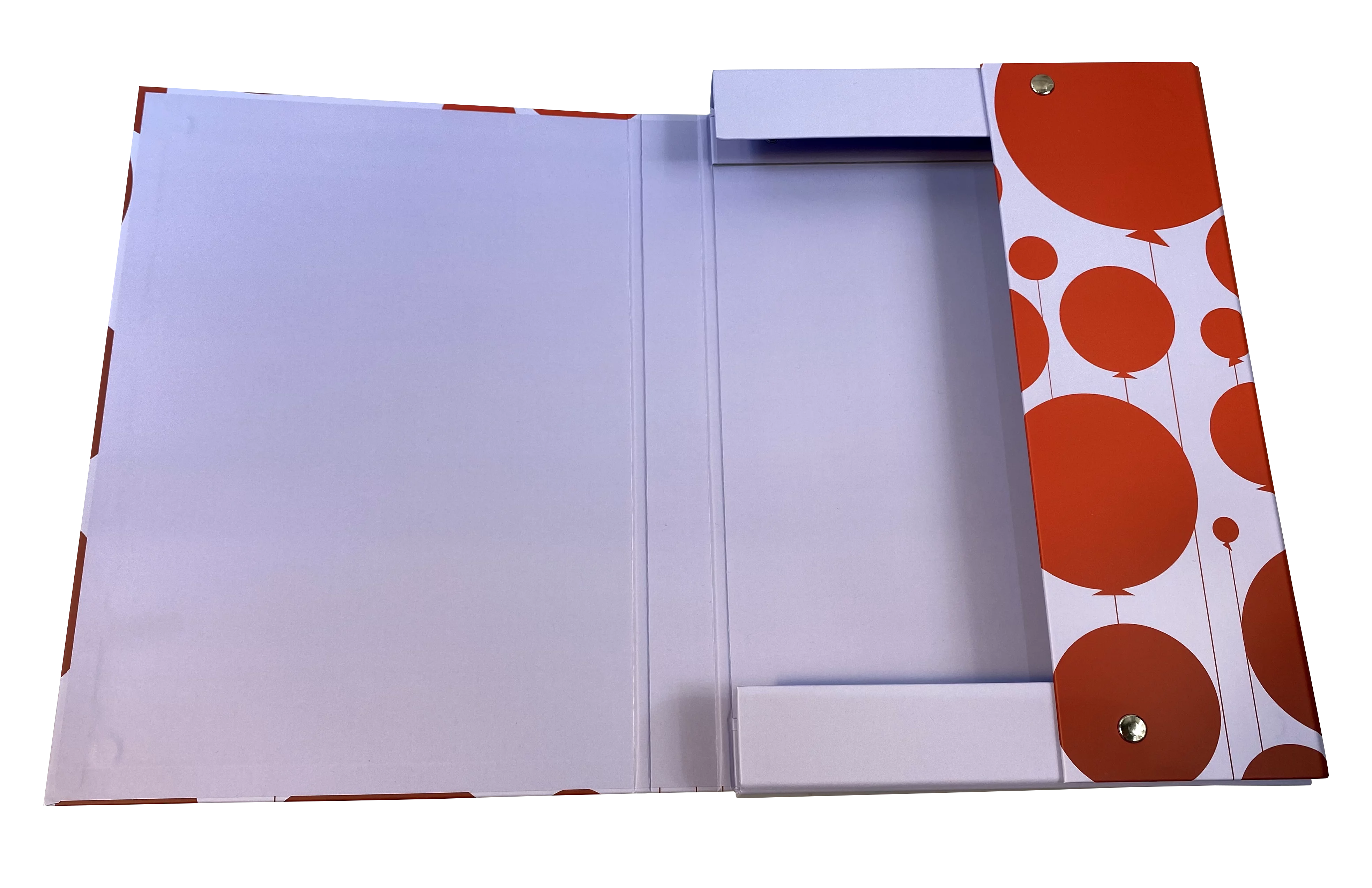 Teczka ciążowa na dokumenty medyczne Deep Red